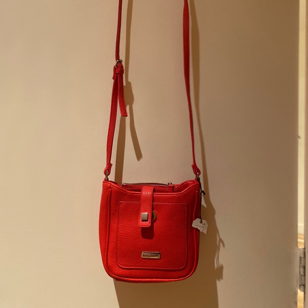 NWOT Nautica faux leather purse